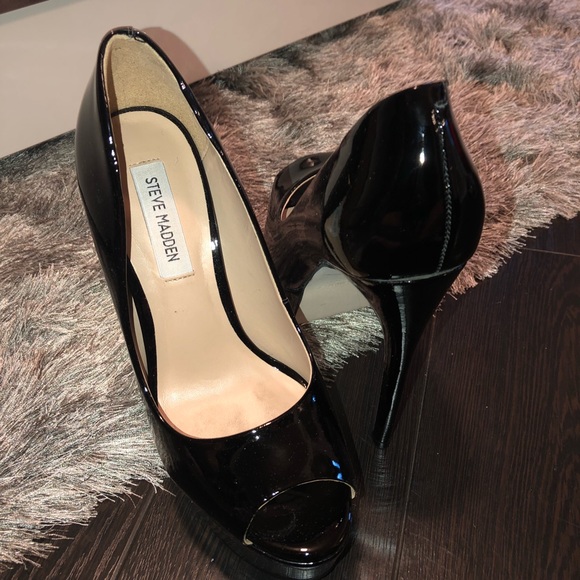 steve madden patent heels